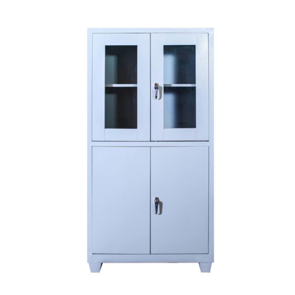 STEEL CUPBOARD WITH 4 DOOR