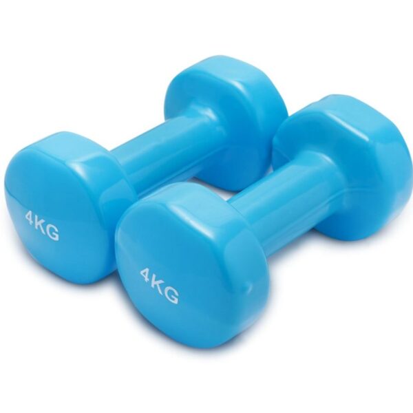 Vinyl Dipping Dumbbells - 4kg - 92005