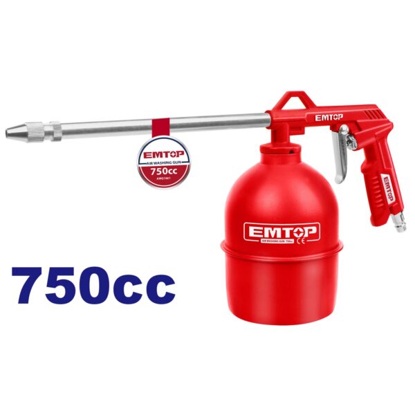 Air washing gun