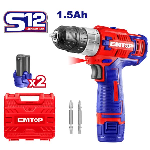 Lithium-ion cordless drill