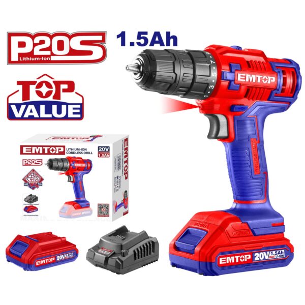 Lithium-ion cordless drill