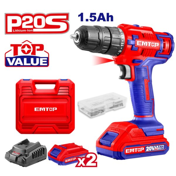Lithium-ion cordless drill