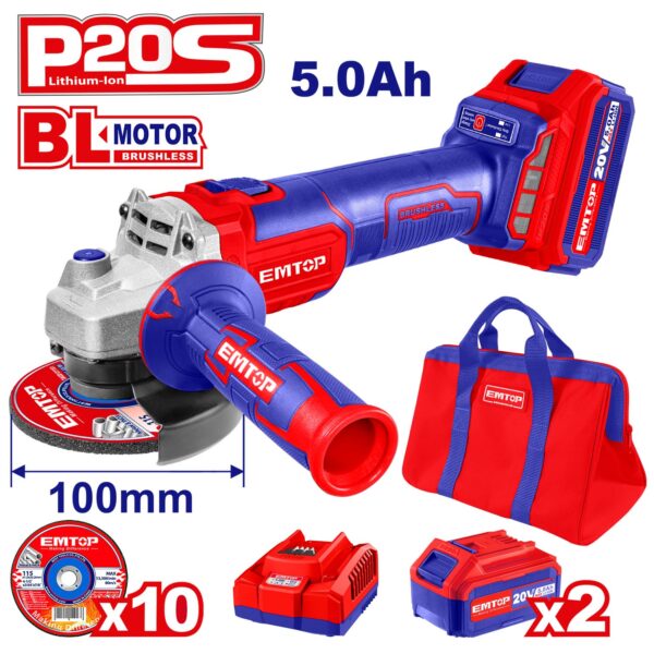 Lithium-Ion Angle Grinder