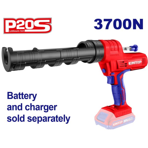Lithium-ion caulking gun