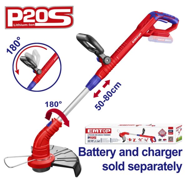 Lithium-ion grass trimmer