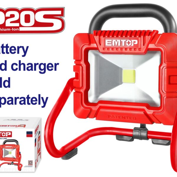 Lithium-ion portable lamp