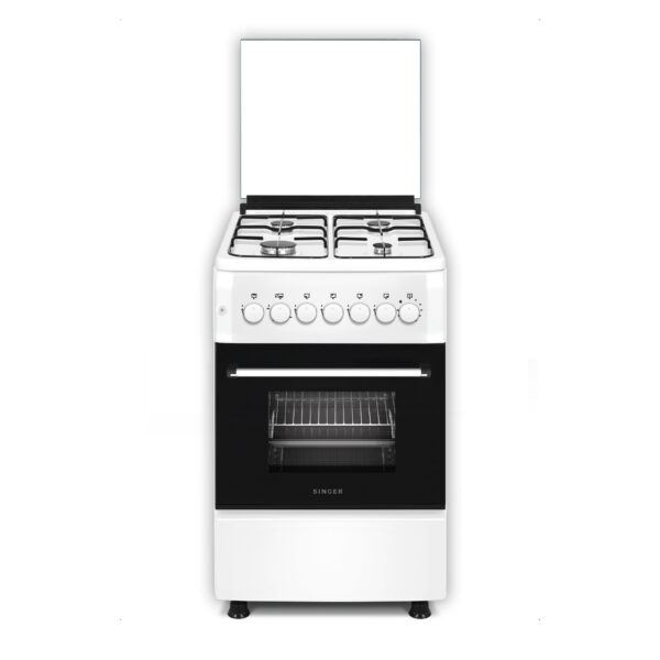 Singer Freestanding Oven With 4 Gas Burners 56L, Gas