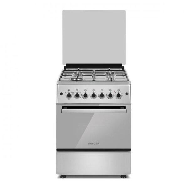 Singer Freestanding Oven With 4 Gas Burners - 62L