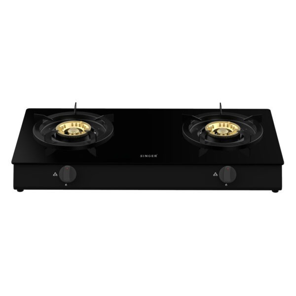 Singer Glass Top 2 Burner Gas cooker