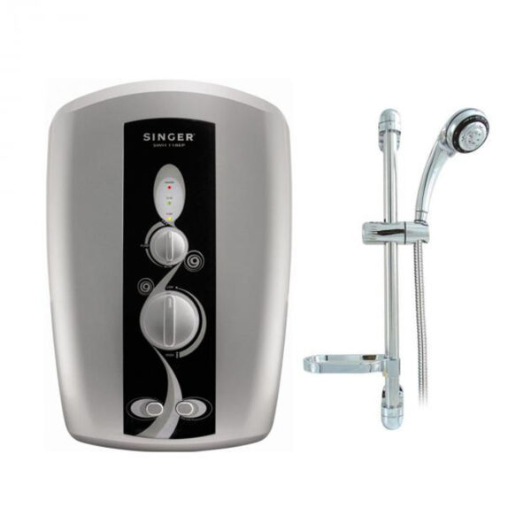 Singer Instant Shower Heater With Pressure Pump