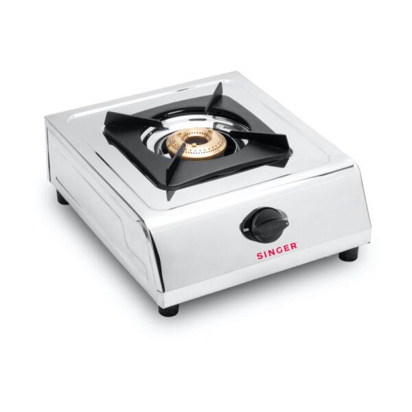Singer Single Burner Stainless Steel Gas Cooker