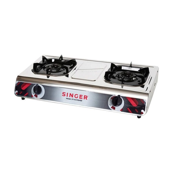 Singer Double Burner Gas Cooker