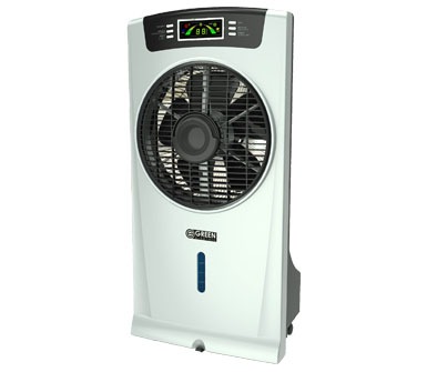 GREEN ELECTRIC MISTING FAN